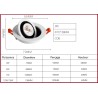 SPOTS LED ENCASTRABLES ORIENTABLES ROTATIFS 3W 5W 7W 12W 15W