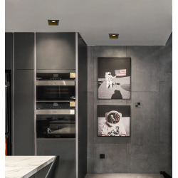 SPOTS LED CARRÉS 1 TÊTE 2 TÊTES (DOWNLIGHT) ENCASTRABLES ANTI-ÉBLOUISSEMENT CADRE ÉTROIT