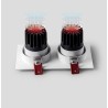 SPOTS LED - 1 TÊTE 2 TÊTES 3 TÊTES - ENCASTRABLES ORIENTABLES ANTI-ÉBLOUISSEMENT