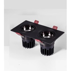 SPOTS LED - 1 TÊTE 2 TÊTES 3 TÊTES - ENCASTRABLES ORIENTABLES ANTI-ÉBLOUISSEMENT