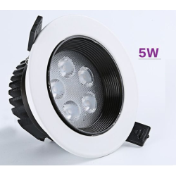SPOTS LED PUCES SMD (DOWNLIGHT) ENCASTRABLES ANTI-ÉBLOUISSEMENT 3W 5W 7W 12W 18W
