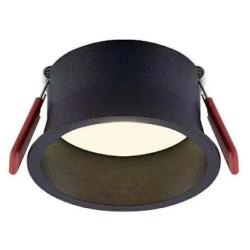 SPOTS LED RONDS BLANCS NOIRS (DOWNLIGHT) ENCASTRABLES HAUTE PERFORMANCE CADRE ÉTROIT 5W 7W 12W 20W