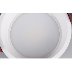 SPOTS LED RONDS BLANCS NOIRS (DOWNLIGHT) ENCASTRABLES HAUTE PERFORMANCE CADRE ÉTROIT 5W 7W 12W 20W