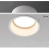 SPOTS LED RONDS BLANCS NOIRS (DOWNLIGHT) ENCASTRABLES HAUTE PERFORMANCE CADRE ÉTROIT 5W 7W 12W 20W