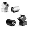 SPOT LED COB EN SAILLIE ROND  CARRÉ – BLANC NOIR ORIENTABLE PLIABLE ROTATIF 9W 12W