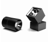 SPOT LED COB EN SAILLIE ROND  CARRÉ – BLANC NOIR ORIENTABLE PLIABLE ROTATIF 9W 12W