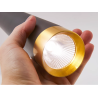 SUSPENSION LED CÔNE 5W CONTEMPORAIN CORPS NOIR TÊTE DORÉE