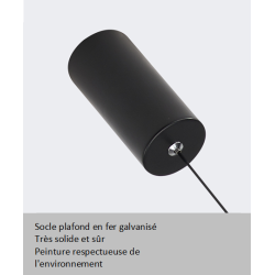 SUSPENSION LED PERLE 5W CREATIVE DIVERS COLORIS
