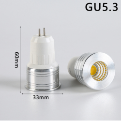 AMPOULES LED - GU10    GU 5.3    E14    E27