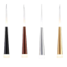 SUSPENSION LED CÔNE LUXE 7W – BICOLORE BLANC + (NOIR / MARRON / ARGENT / OR)