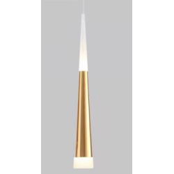 SUSPENSION LED CÔNE LUXE 7W – BICOLORE BLANC + (NOIR / MARRON / ARGENT / OR)