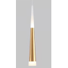 SUSPENSION LED CÔNE LUXE 7W – BICOLORE BLANC + (NOIR / MARRON / ARGENT / OR)