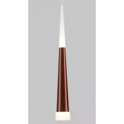SUSPENSION LED CÔNE LUXE 7W – BICOLORE BLANC + (NOIR / MARRON / ARGENT / OR)