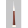 SUSPENSION LED CÔNE LUXE 7W – BICOLORE BLANC + (NOIR / MARRON / ARGENT / OR)