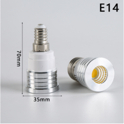 AMPOULES LED - GU10    GU 5.3    E14    E27