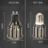 AMPOULES LED GU10 - E27 - ALUMINIUM COB - 5W  7W  10W  12 W