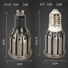 AMPOULES LED GU10 - E27 - ALUMINIUM COB - 5W  7W  10W  12 W