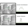 BIDET WC STANDARD QPROPRE Ultra Mince – Hygiène intime sans électricité