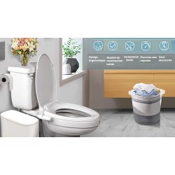 BIDET WC STANDARD QPROPRE Ultra Mince – Hygiène intime sans électricité