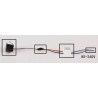 MINI SPOTS LED OEIL DE CHAT ENCASTRABLES 1W 3W - Ø20 mm (DOWNLIGHT)