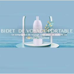BIDET WC VOYAGE QPROPRE Portable - Non Électrique