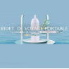 BIDET WC VOYAGE QPROPRE Portable - Non Électrique