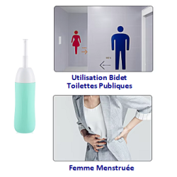 BIDET WC VOYAGE QPROPRE Portable - Non Électrique