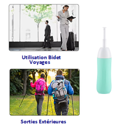 BIDET WC VOYAGE QPROPRE Portable - Non Électrique