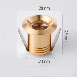 MINI SPOTS LED OEIL DE CHAT ENCASTRABLES 1W 3W - Ø20 mm (DOWNLIGHT)