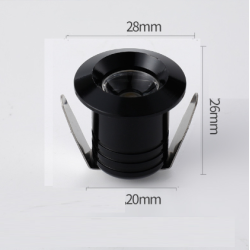 MINI SPOTS LED OEIL DE CHAT ENCASTRABLES 1W 3W - Ø20 mm (DOWNLIGHT)