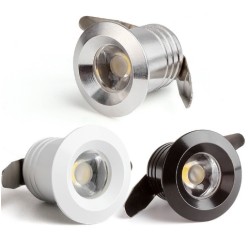 MINI SPOTS LED OEIL DE CHAT ENCASTRABLES 1W 3W - Ø20 mm (DOWNLIGHT)