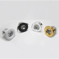 MINI SPOTS LED OEIL DE CHAT ENCASTRABLES 1W 3W - Ø20 mm (DOWNLIGHT)