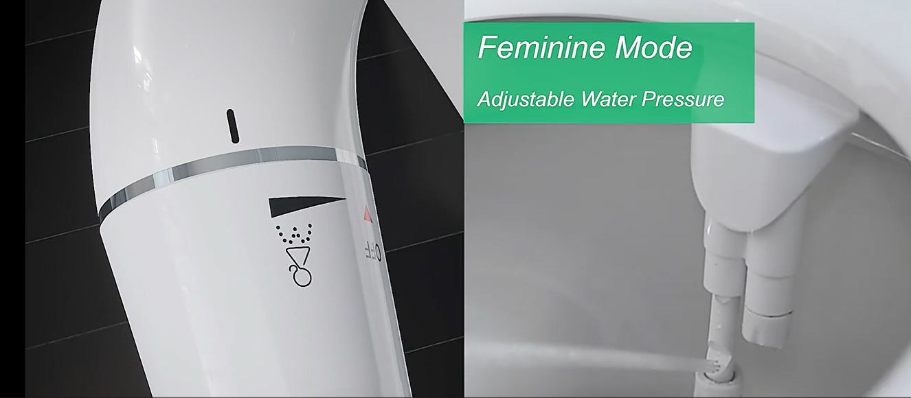 BIDET WC QPROPRE MINIMALISTE FÉMININ