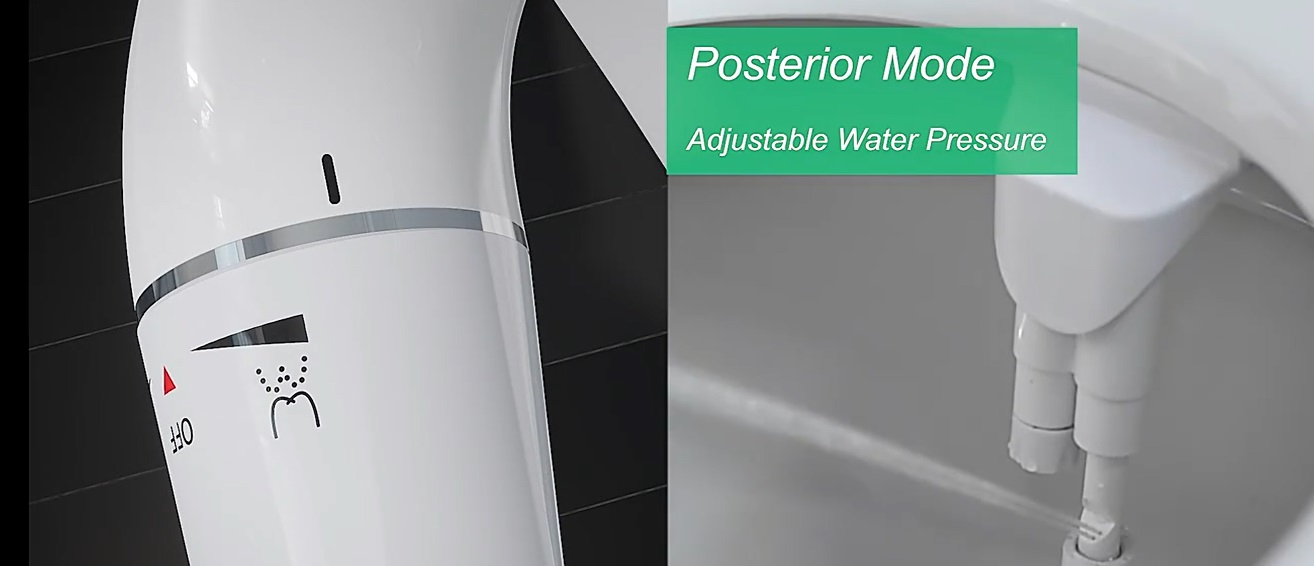 BIDET WC QPROPRE MINIMALISTE POSTÉRIEUR