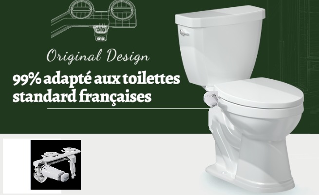 BIDET WC QPROPRE MINIMALISTE 100
