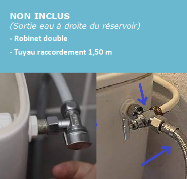 BIDET WC QPROPRE NON INCLUS