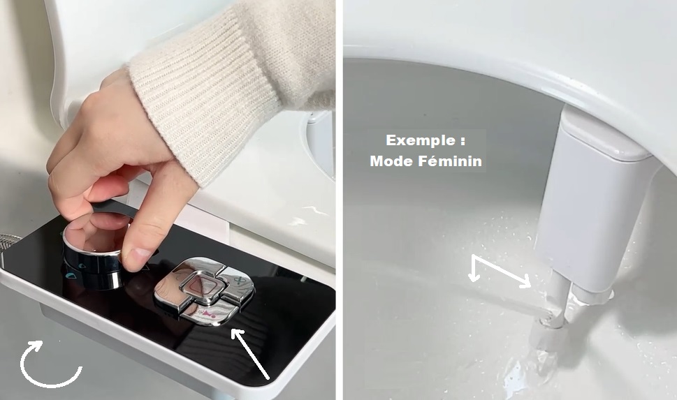BIDET WC QPROPRE ULTRA MINCE SANS ÉLECTRICITÉ 2