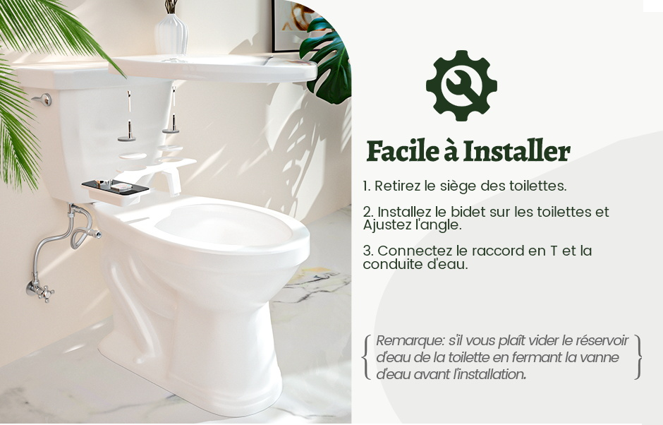 BIDET WC QPROPRE INSTALLATION 8