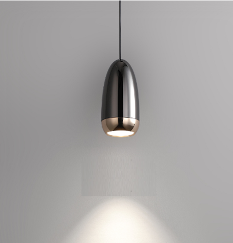 SUSPENSION LED PERLE NOIRE