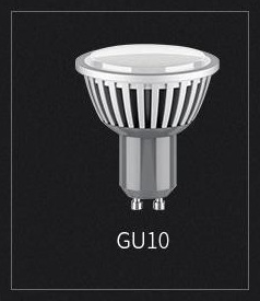 SUSPENSION LED TUBE SIMPLE ALUMINIUM BLANC NOIR AMPOULE GU10 5W  gu10