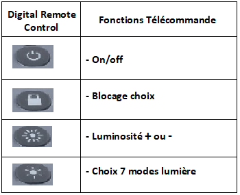 telecommande white generateur 45